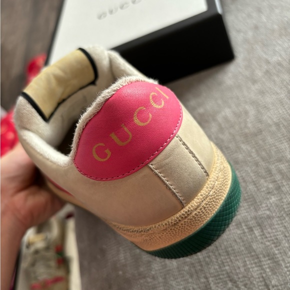 GUCCI screener leather sneakers - Picture 8 of 11